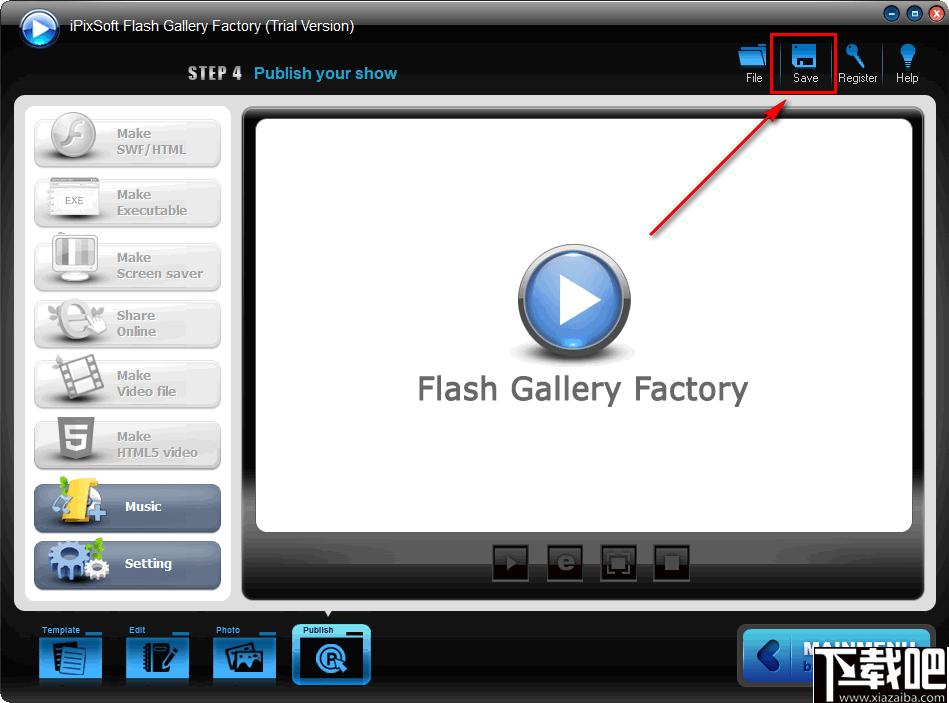 iPixSoft Flash Gallery Factory下载,动画制作