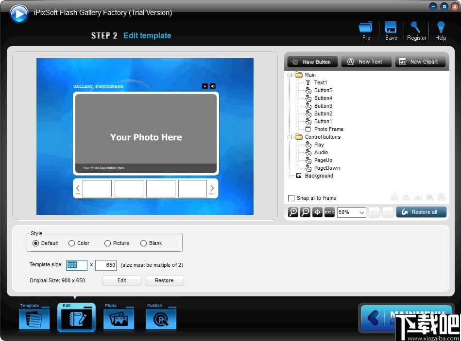 iPixSoft Flash Gallery Factory下载,动画制作