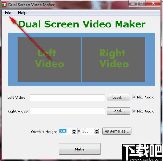 Dual Screen Video Maker下载,视频制作,视频合并