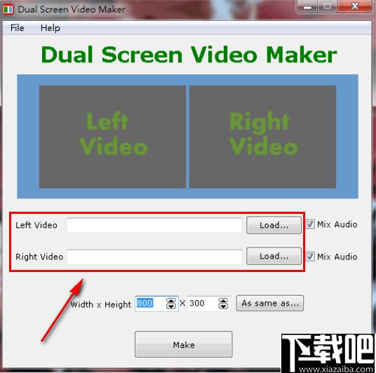 Dual Screen Video Maker下载,视频制作,视频合并
