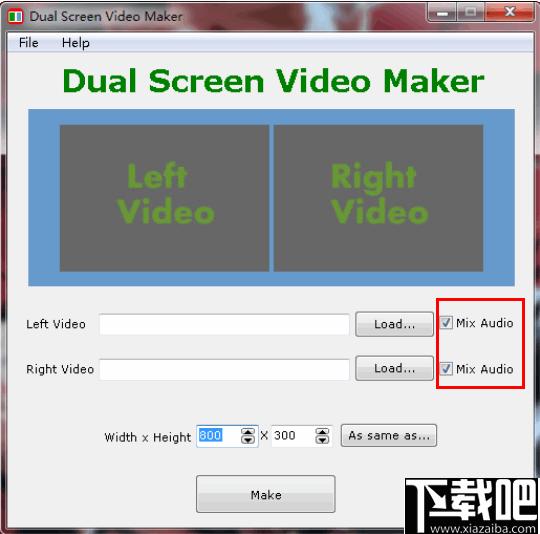 Dual Screen Video Maker下载,视频制作,视频合并